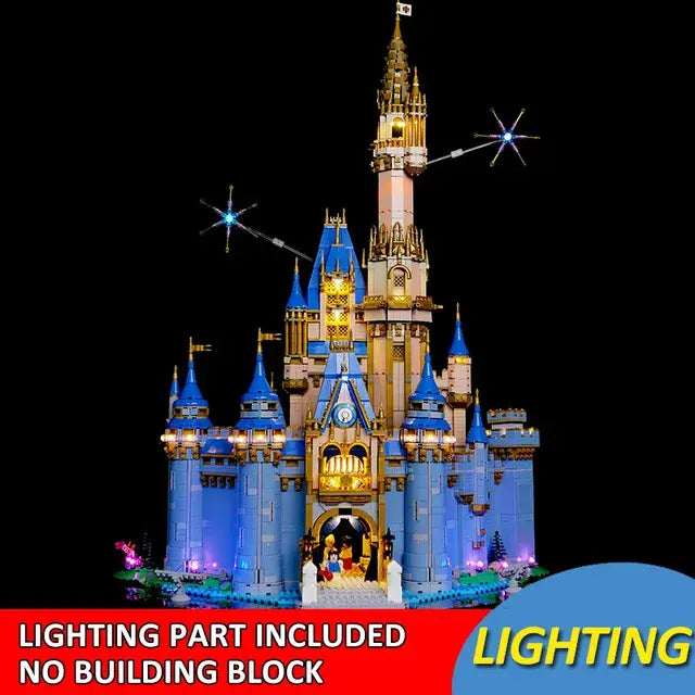 RC LED Kit For Lego  43222 Castle Building Blocks Accessories Toys Lamp Set (Only Lighting ,Without Blocks Model)