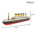 Titanic 3D Plastic Model Ship Building Blocks for Adults